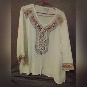 Multiples XL Tunic Blouse